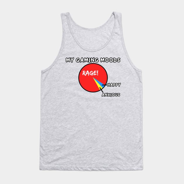 My Gaming Moods Tank Top by Gamers Gear